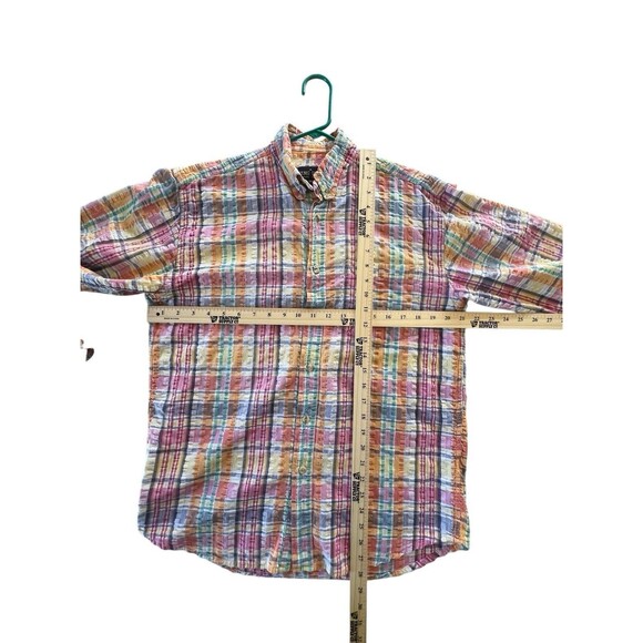 Ping Pong Pasttel Button down long sleeve shirt Size M - Picture 3 of 6